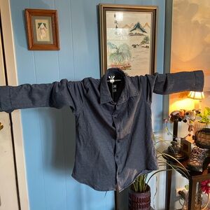 DKNY Men's Blue Dress Shirt